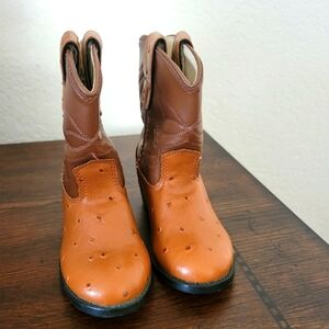 Old West Toddler Leather Boots